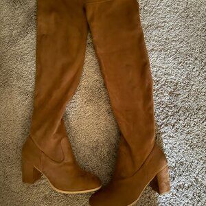 Allegra K Faux Suede